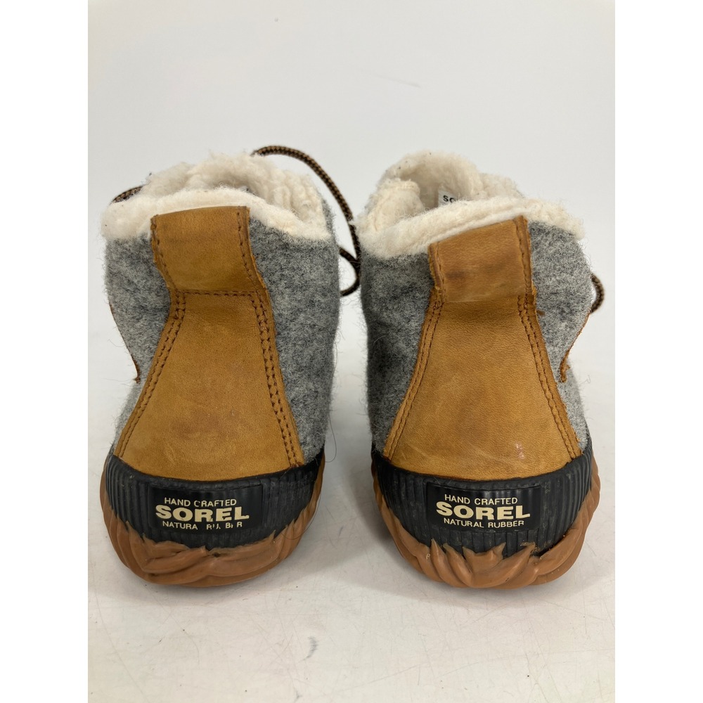 Sorel Out N About Plus Conquest Boots Womens 8 Gray Black Excellent Waterproof - Picture 3 of 9